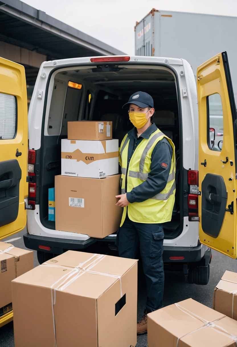 Moving boxes and storage facility